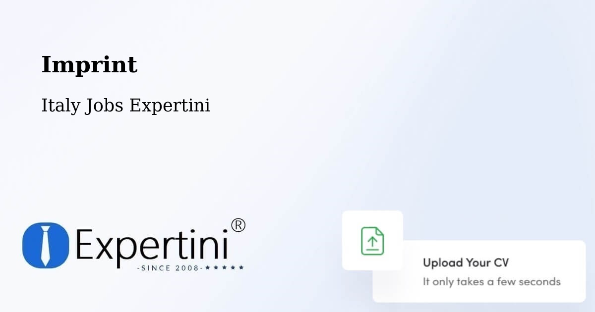 Imprint – Cefalù - Italy Jobs Expertini